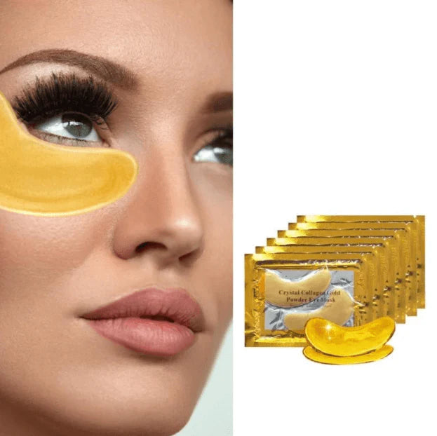 Goud Kristal Collageen Oogmasker