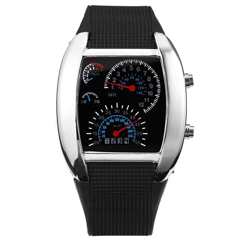 Speedometer Digital Wrist Watch