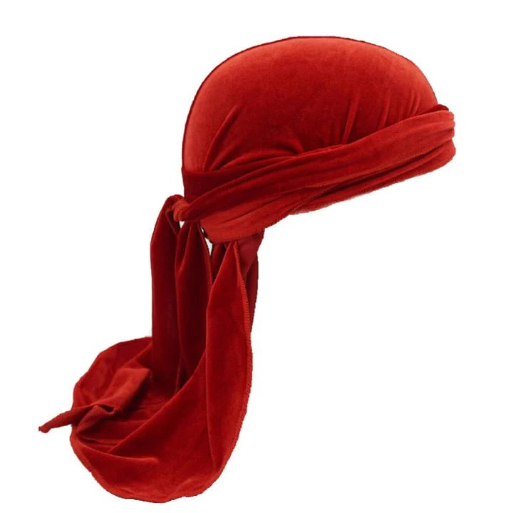 Ademende Fluwelen Durag