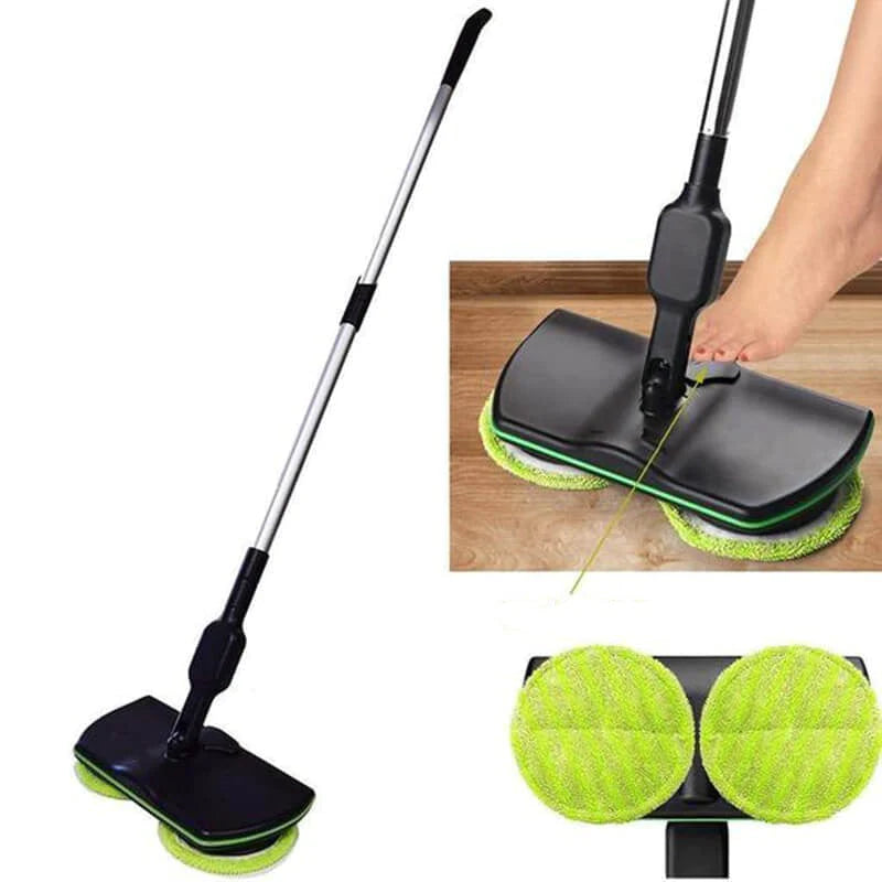 Draadloze oplaadbare elektrische mop