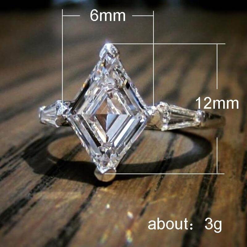 Horse Eye Solitaire Verlovingsring
