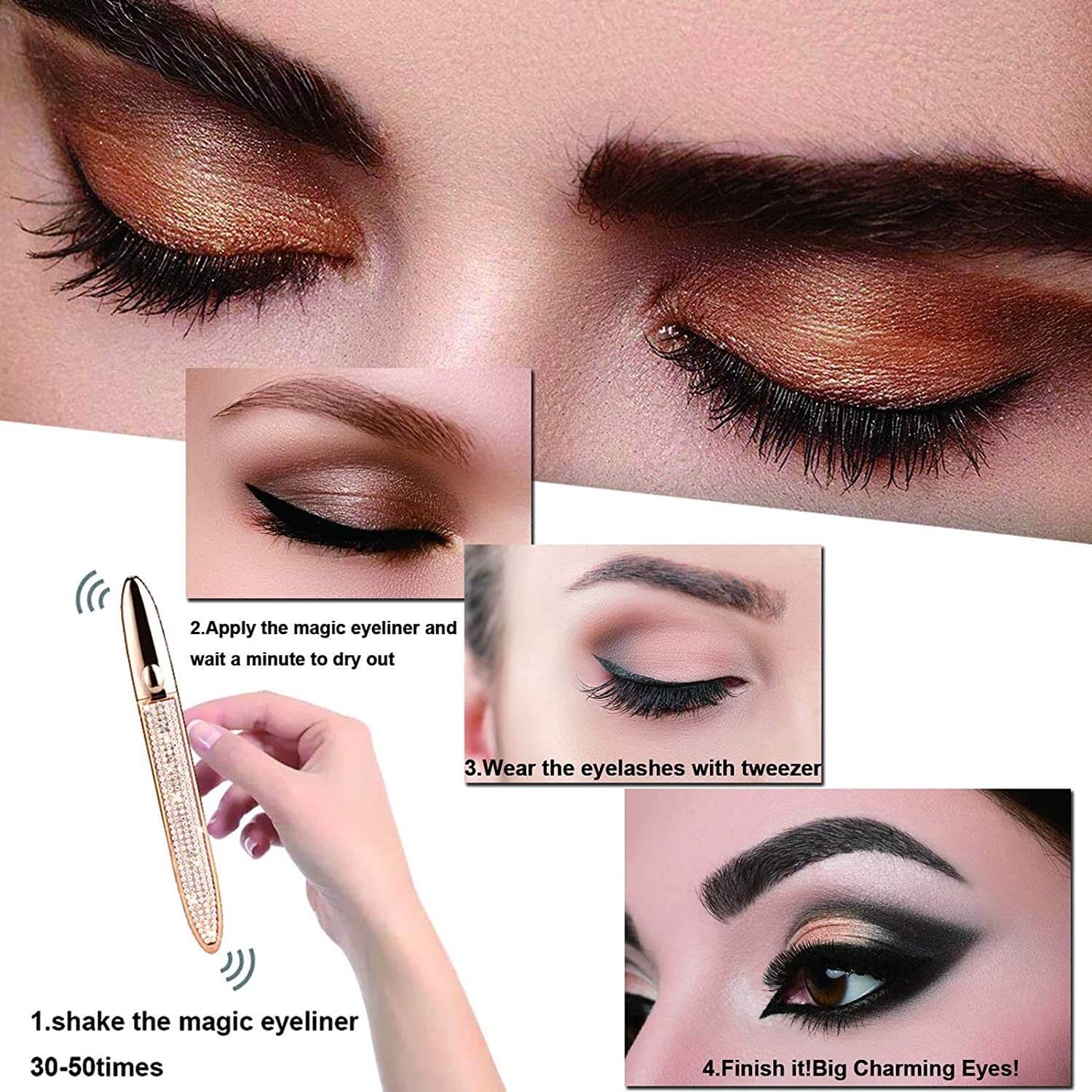 Zelfklevende Vloeibare Eyeliner Pen