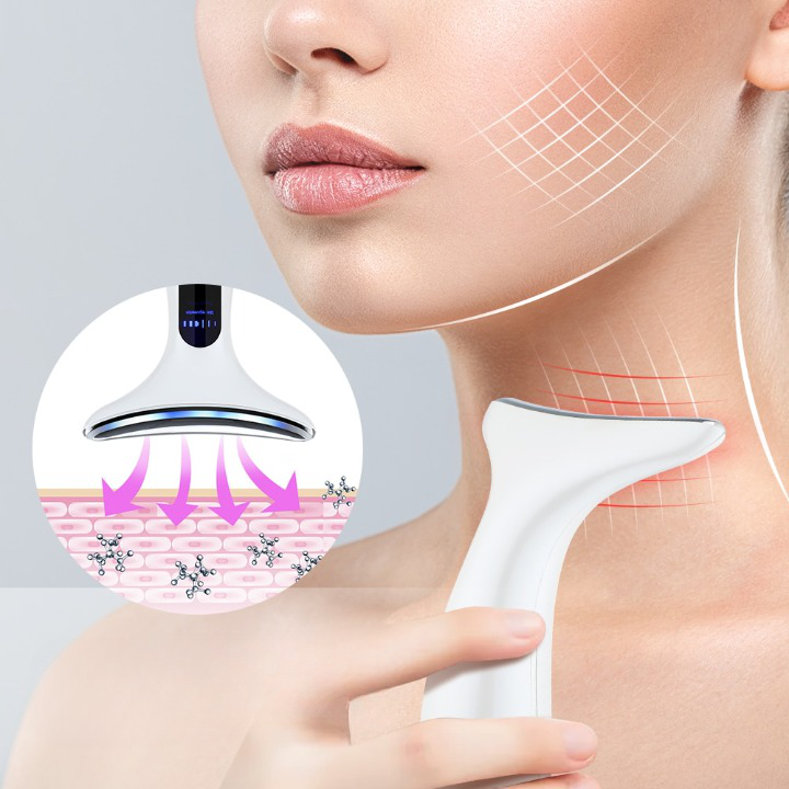 Gezicht & Nek Microstroom LED Massager