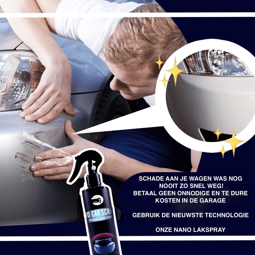 Nano Lakspray Met Glansherstel 50ml - 1+1 GRATIS