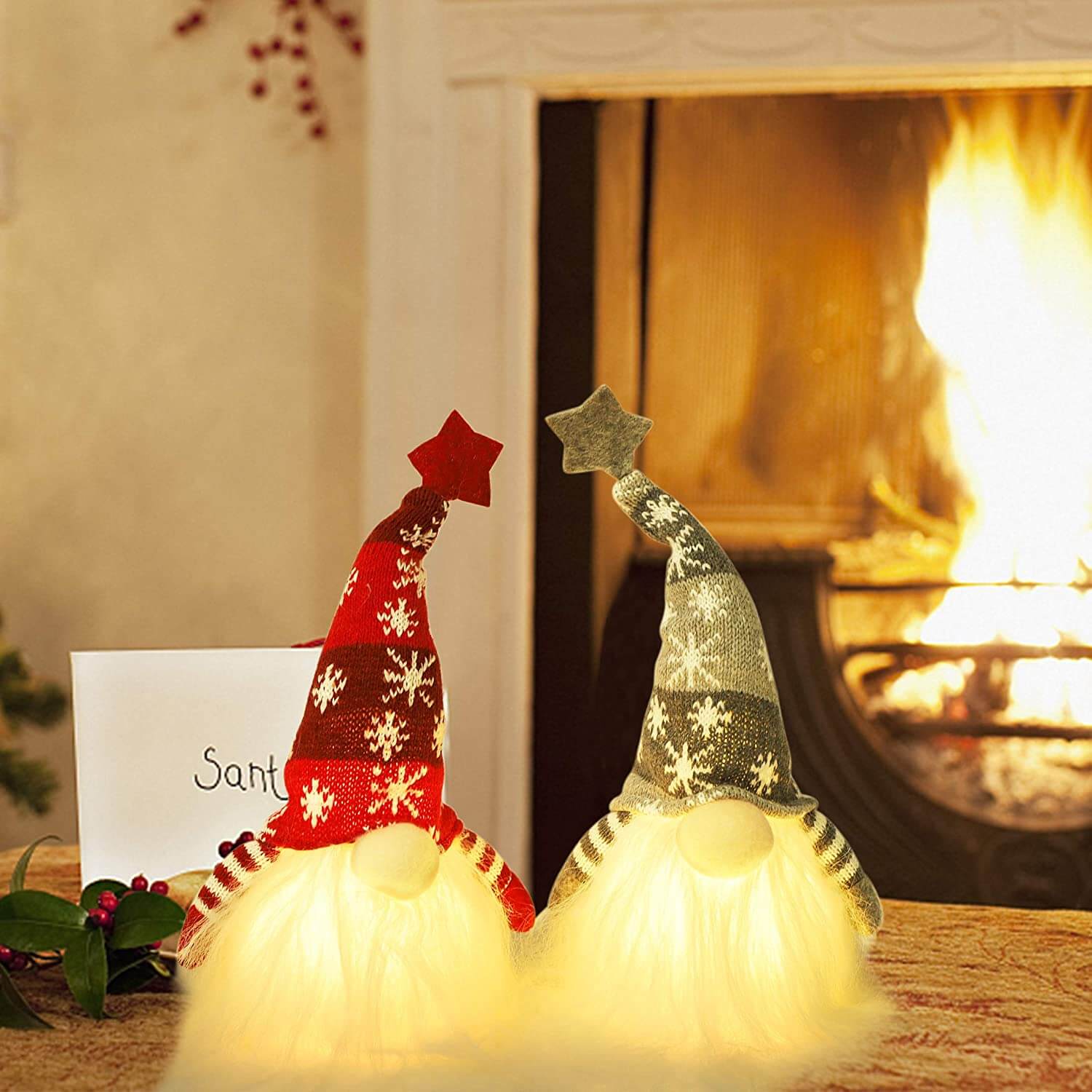 Lighted Kerst Kabouter