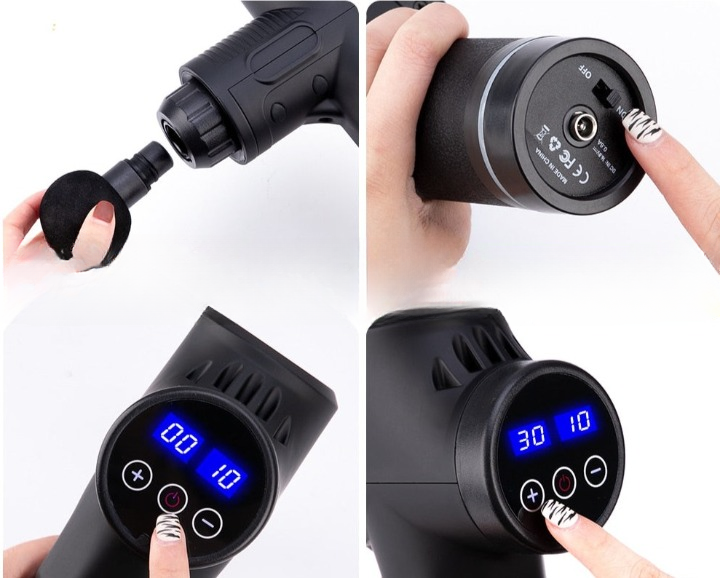 Pistooltherapie Massager