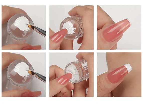 Silicone Nagel Stamper (3 SETS)