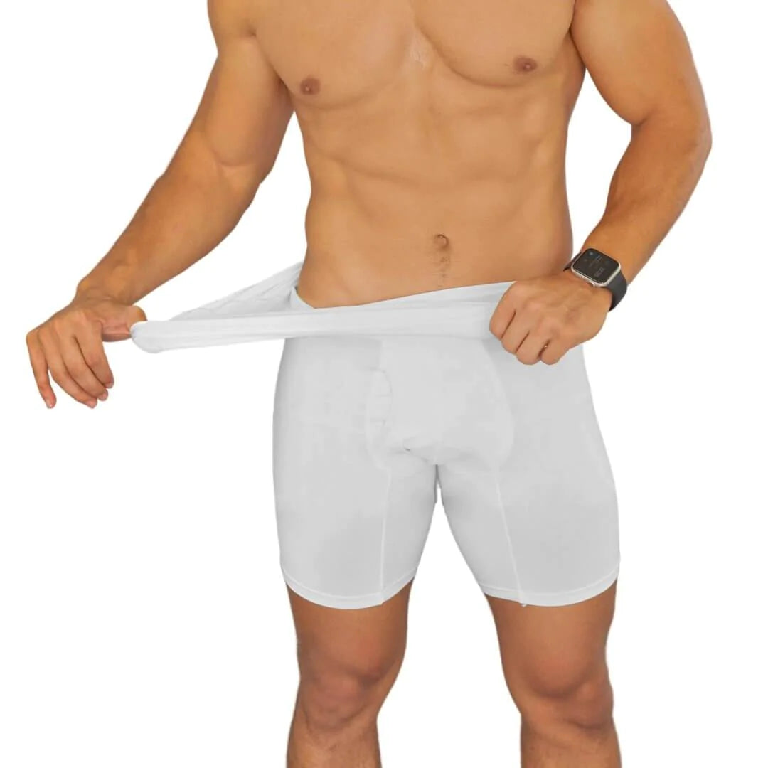 Heren Compressie Gordel Shorts