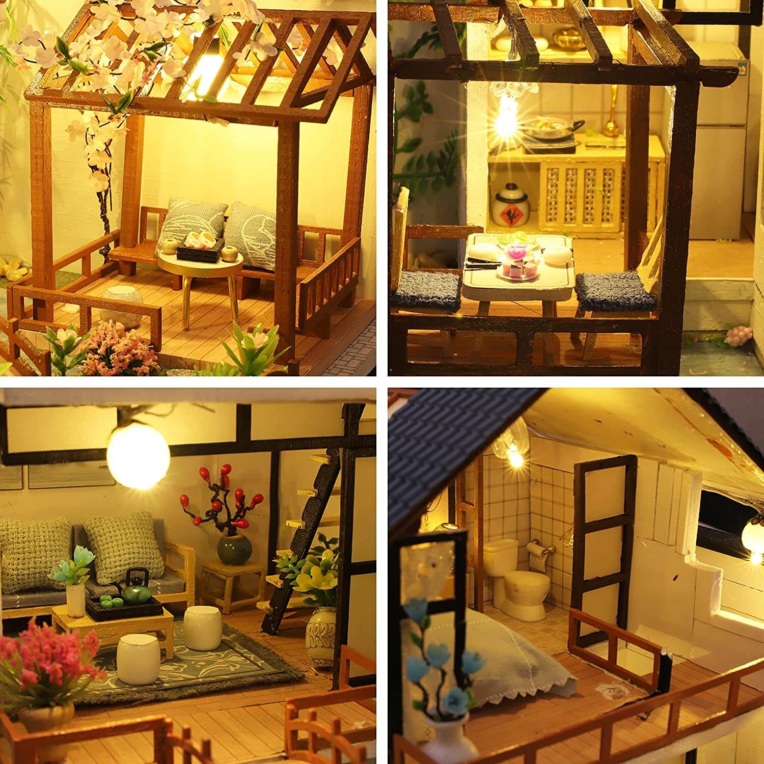 DIY Houten Miniatuur Huis Kit