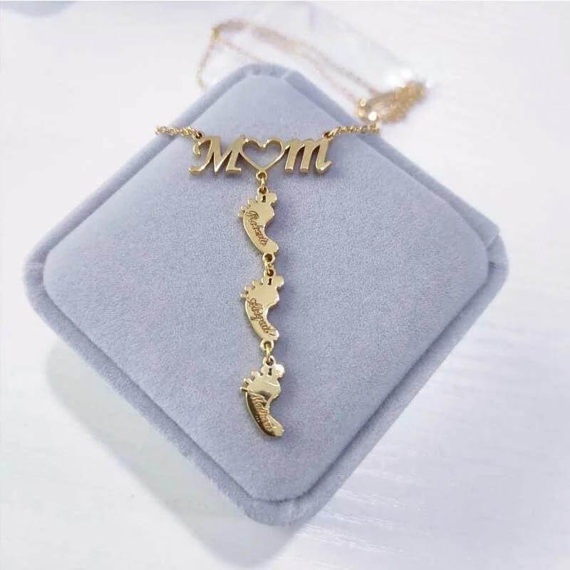 Baby Voeten Moeder Ketting