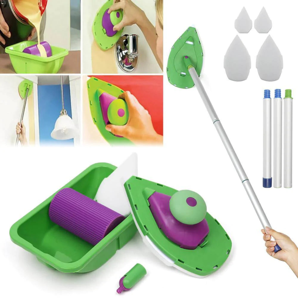 Multifunctionele Verfroller en Spons Set