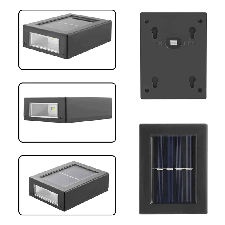 Zonne-aangedreven buiten Patio Wall Light