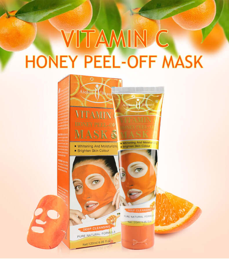 Vitamine C Honing Peel-off Masker