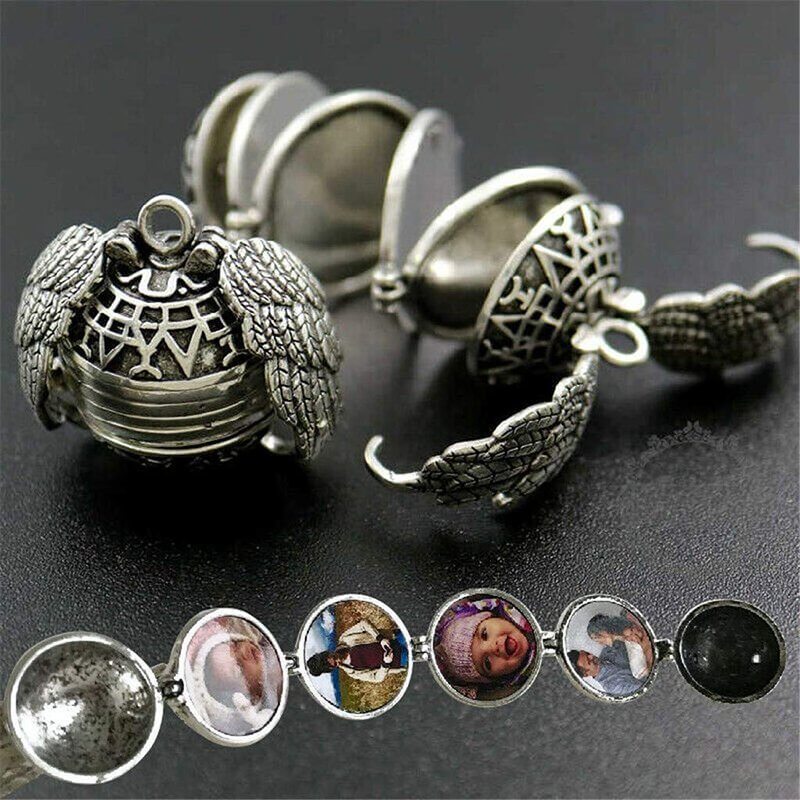 Uitbreidbare Foto Locket Ketting