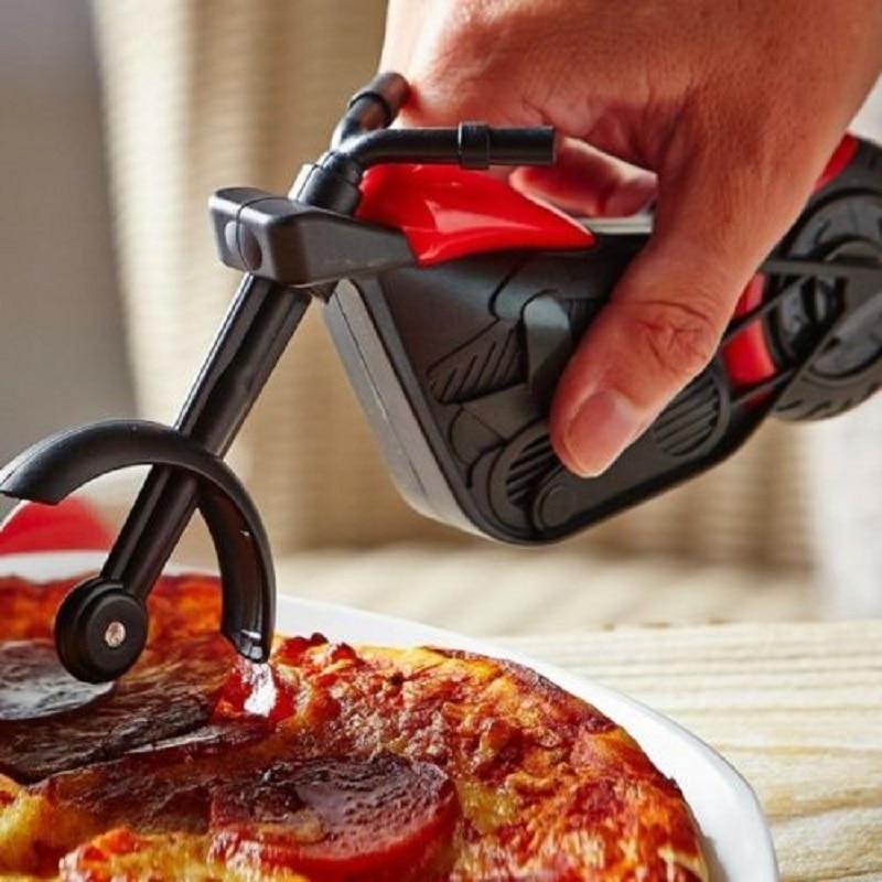 Motorfiets Pizza Snijder