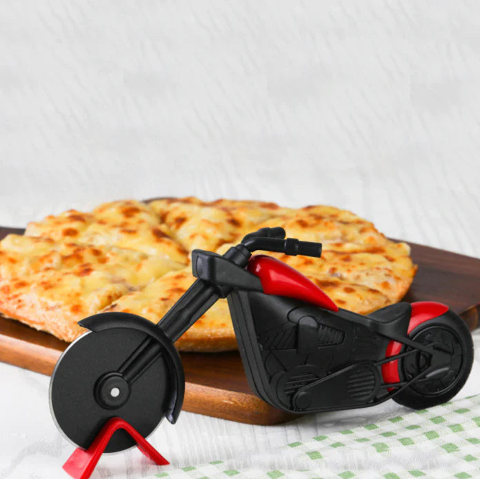 Motorfiets Pizza Snijder