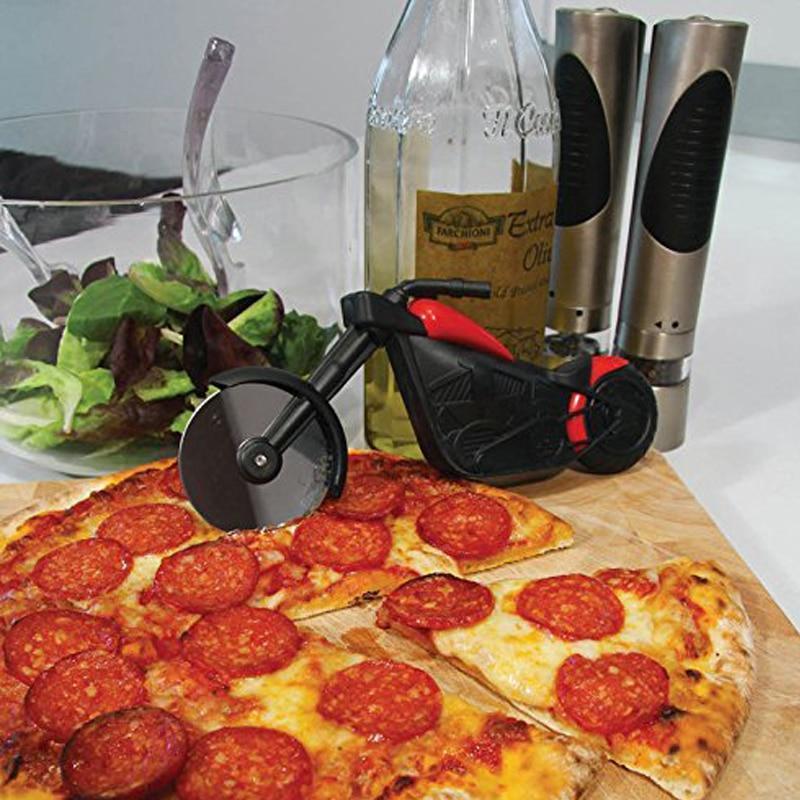 Motorfiets Pizza Snijder