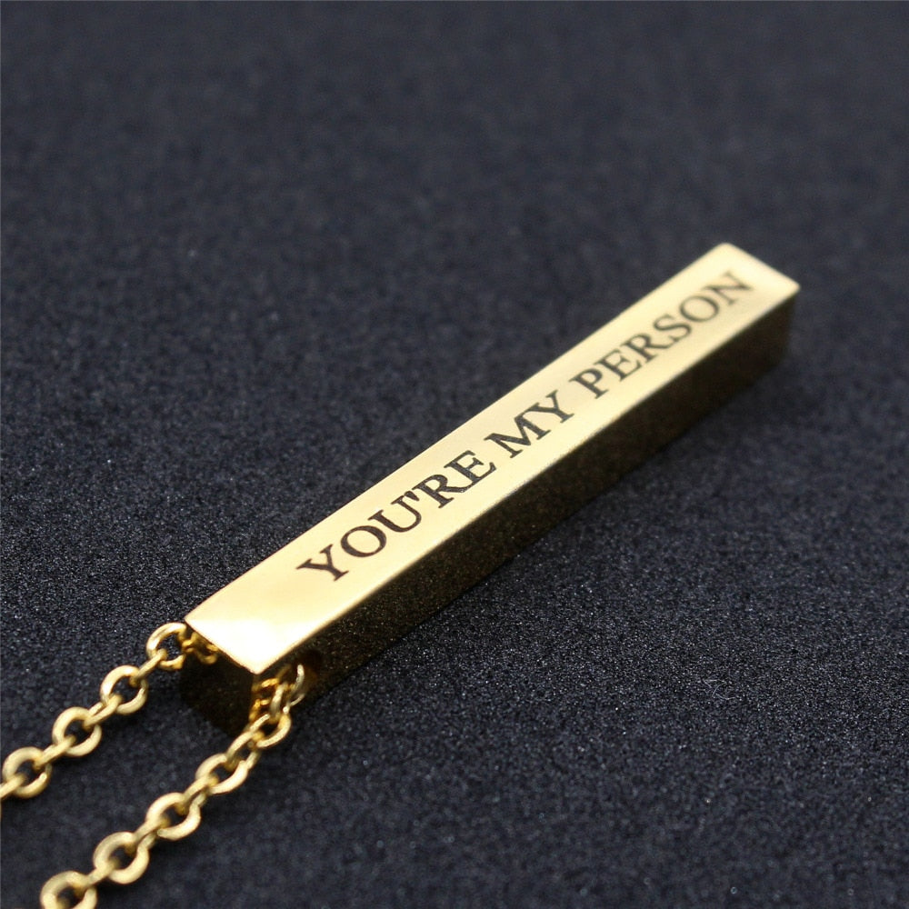 Gegraveerde Ketting