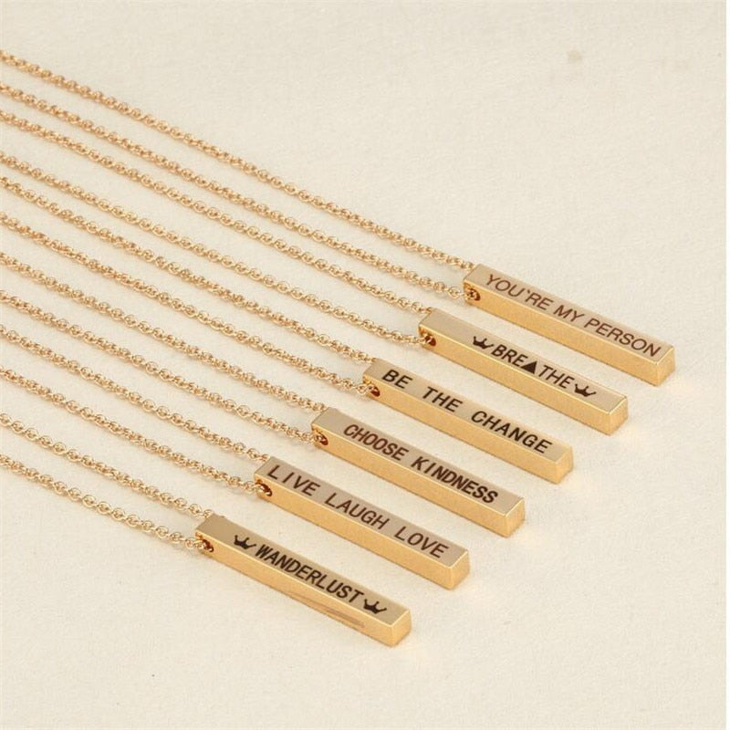 Gegraveerde Ketting