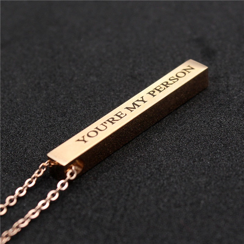 Gegraveerde Ketting