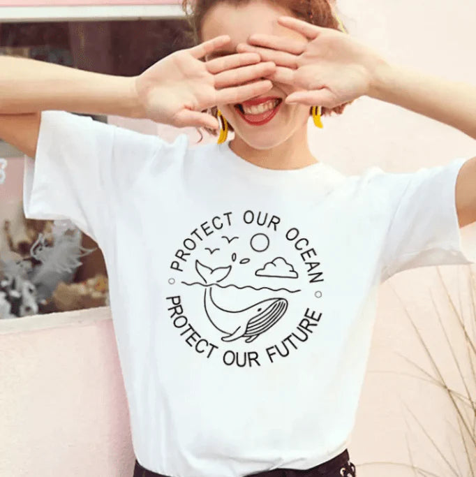 Bescherm Onze Oceaan Bescherm Onze Toekomst T-shirt