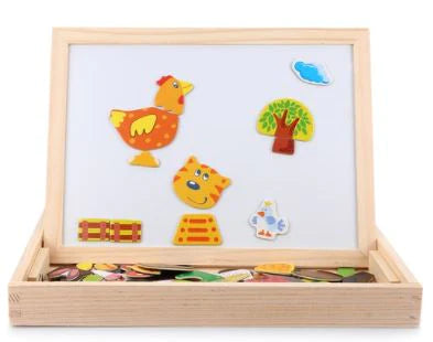 Teken & Puzzel - Educatief Magneetbord