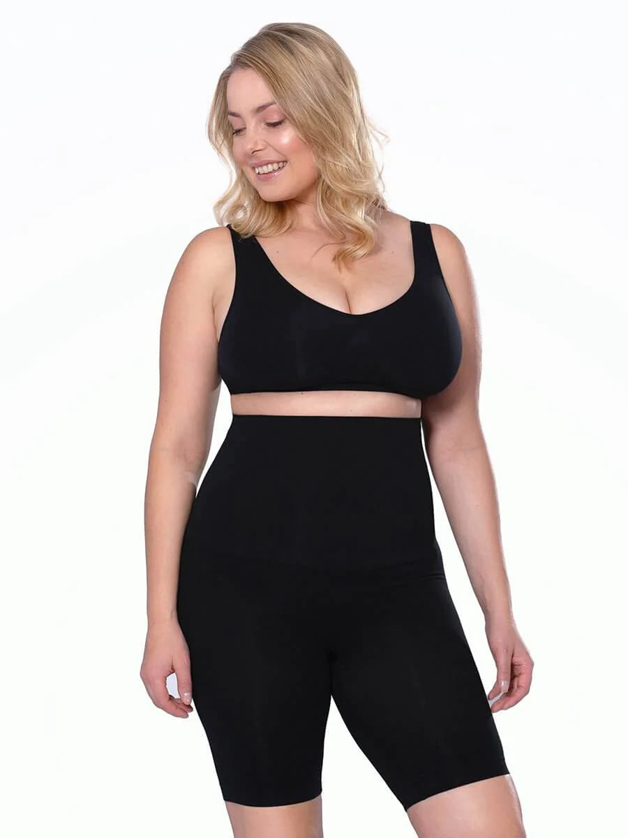 Hooggetailleerde Shaper Korte Broek