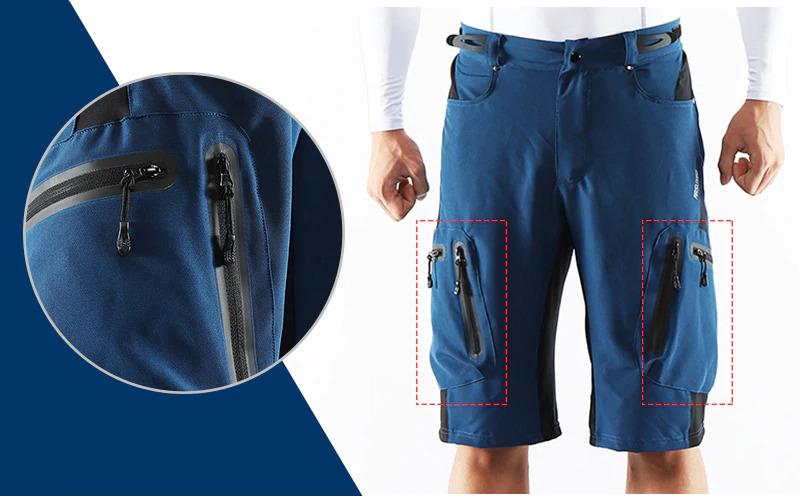 Baggy wielershorts buitensportbroek