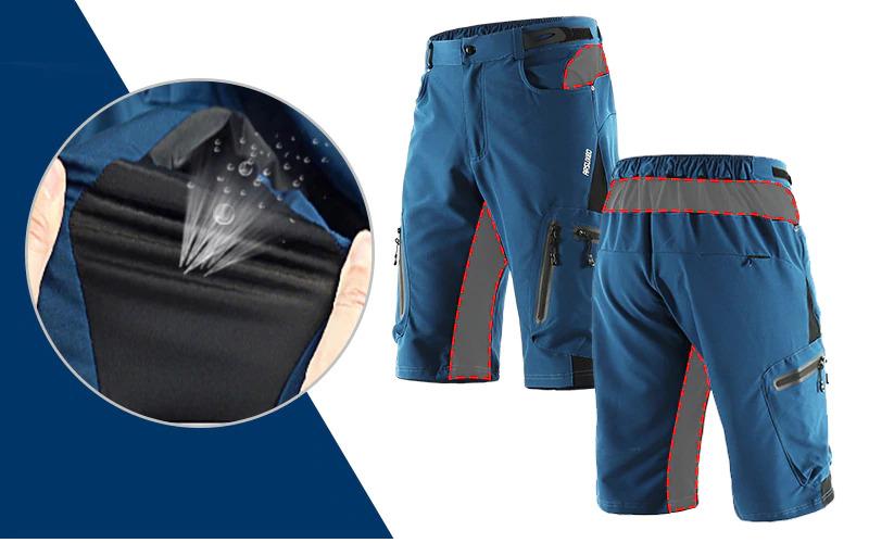 Baggy wielershorts buitensportbroek