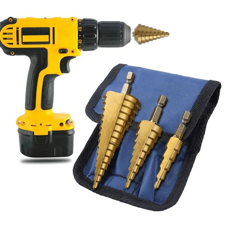 Titanium Coated Drill Bit Set