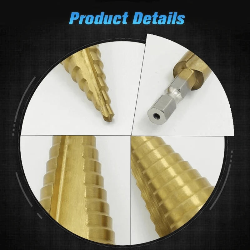 Titanium Coated Drill Bit Set