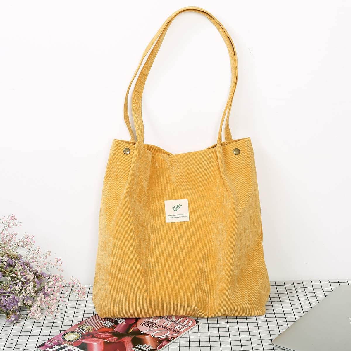 Corduroy Tas