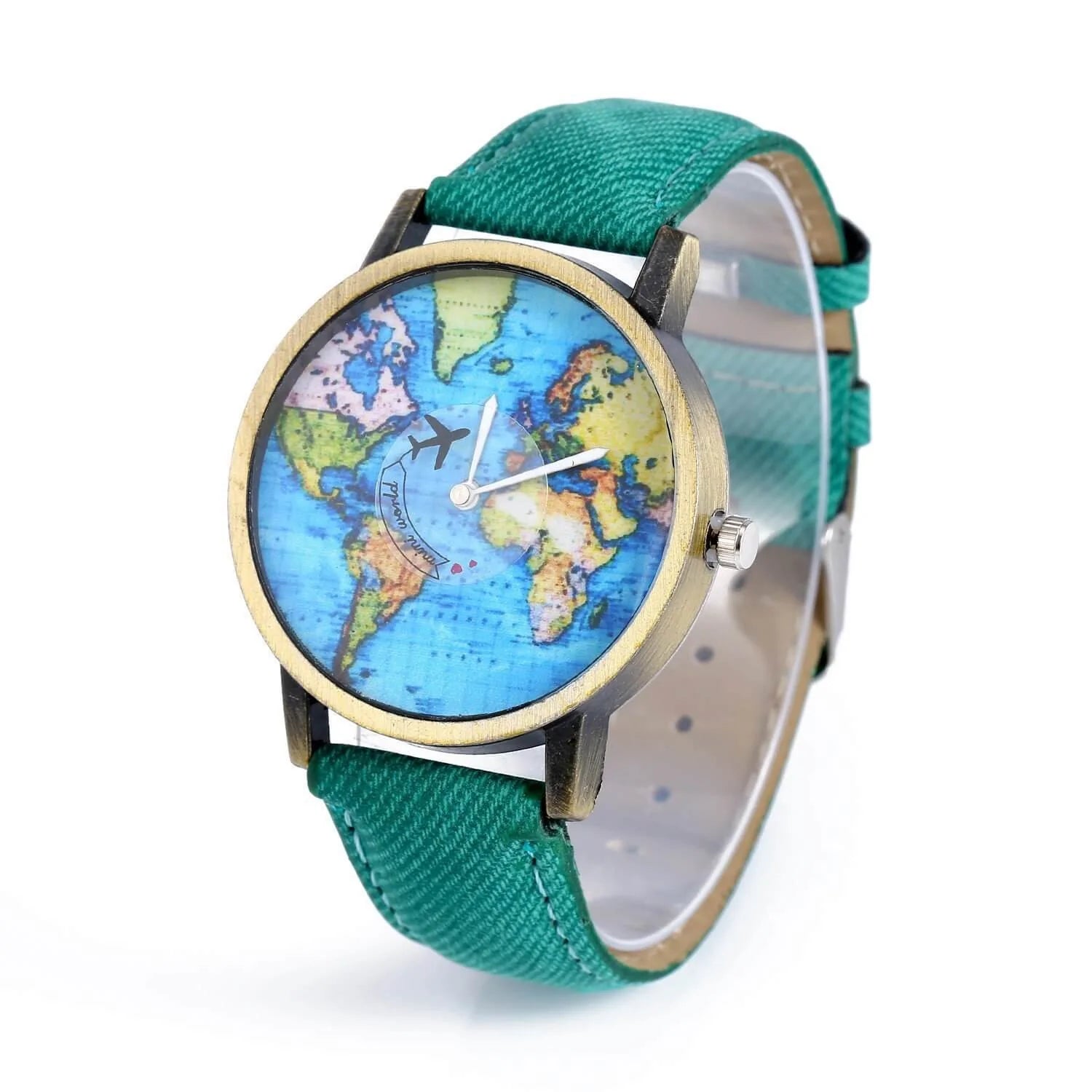 Vintage Traveler's Leather Watch
