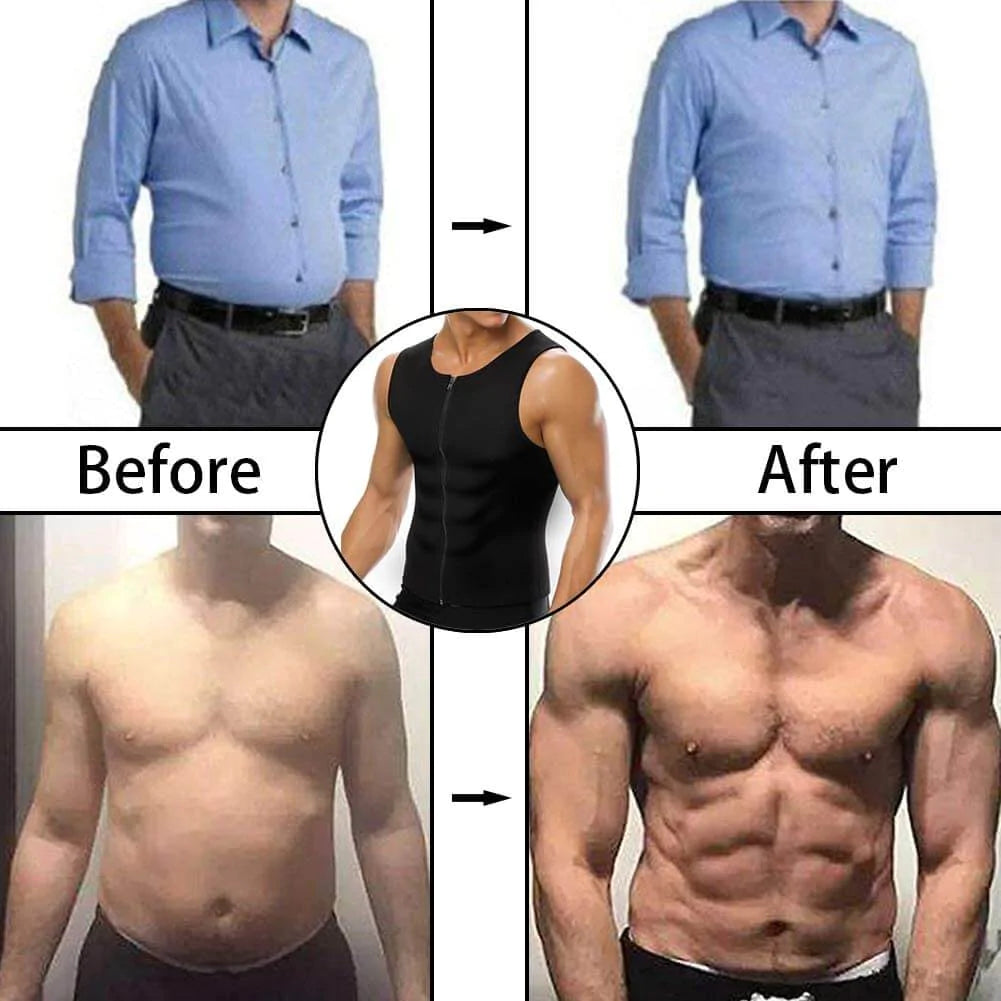 Sauna Sweat Ritsvest Heren