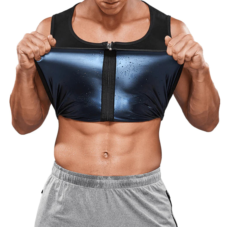 Sauna Sweat Ritsvest Heren