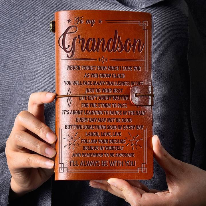 Vintage Gegraveerd Dagboek