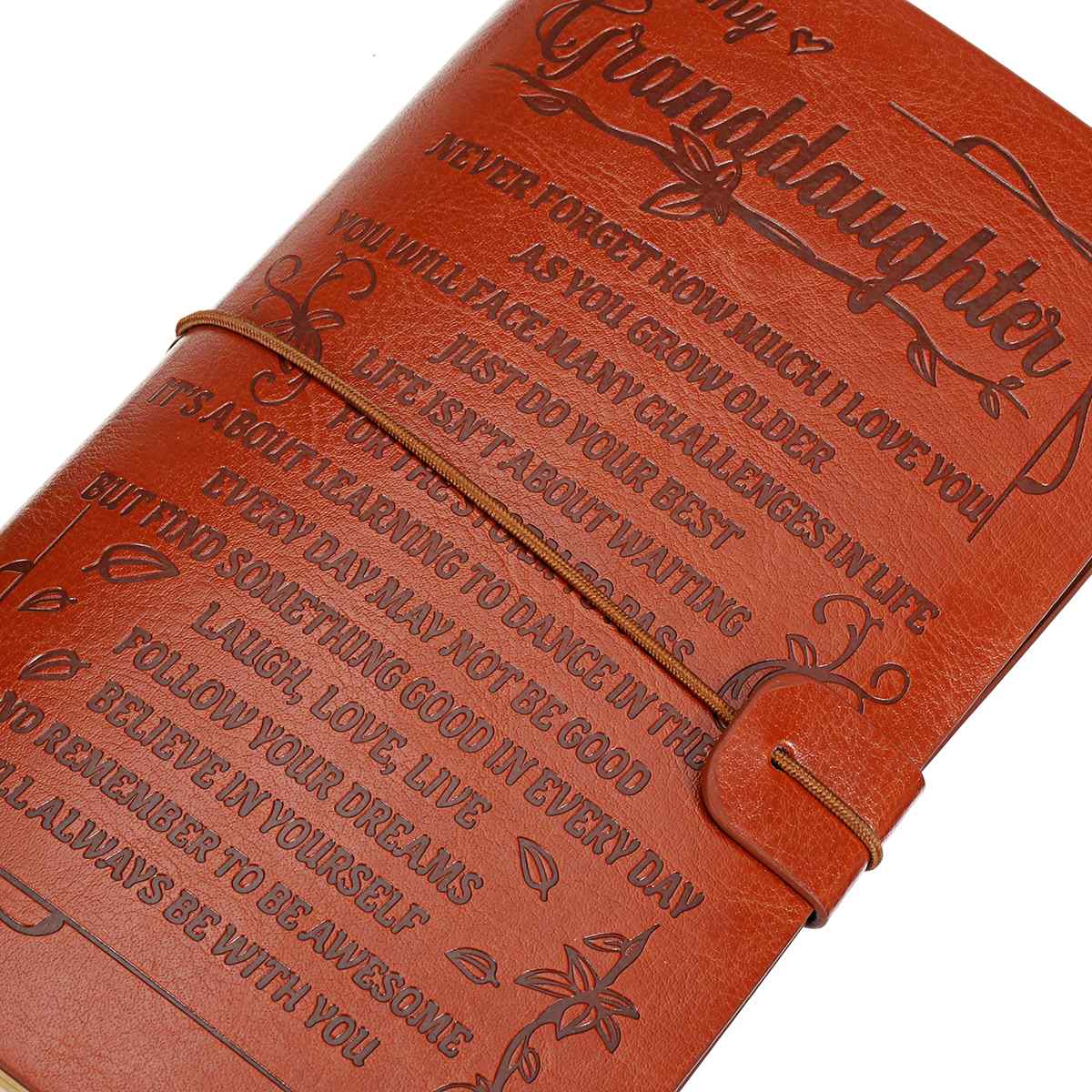 Vintage Gegraveerd Dagboek