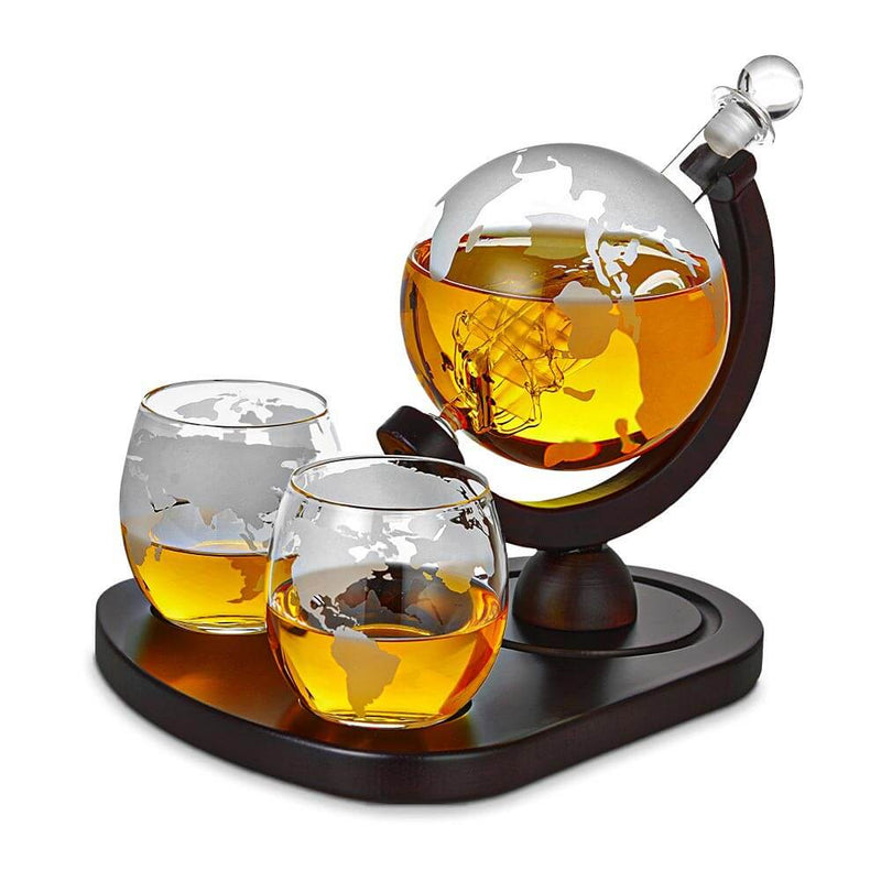Globe Whiskey Karaf Set