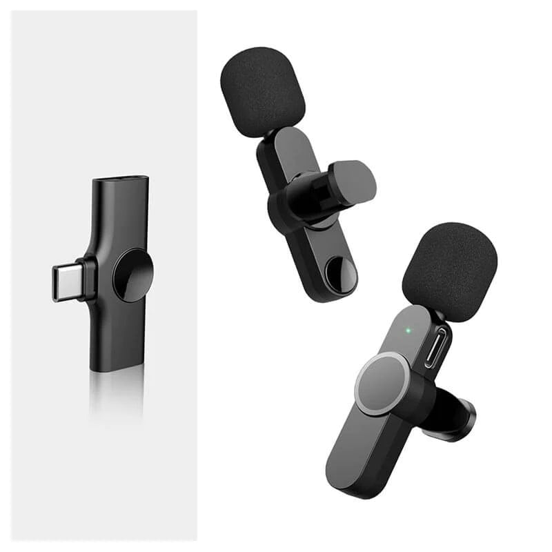 Draadloze Lavalier Mini Mic